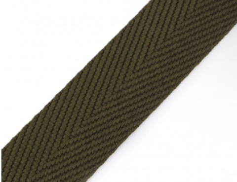 Taśma nośna Jodełka 50 mm militarna zieleń