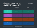obroża półzacisk "NIE DOTYKAJ MNIE" M